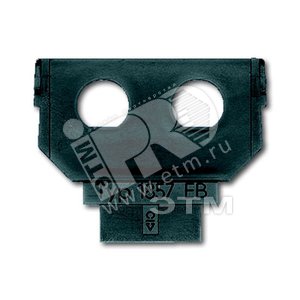 Суппорт (цоколь) для 2-х штекеров BNC/TNC | 1764-0-0083  | 2CKA001764A0083 | ABB - ABB