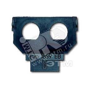 Суппорт (цоколь) для 2-х разъёмов UHF | 1764-0-0109  | 2CKA001764A0109 | ABB