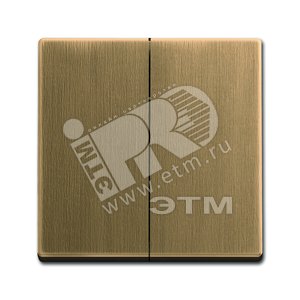 Клавиша для мех. 2-кл. выкл./перекл./кнопок, серия Династия, Латунь античная | 1751-0-3117  | 2CKA001751A3117 | ABB