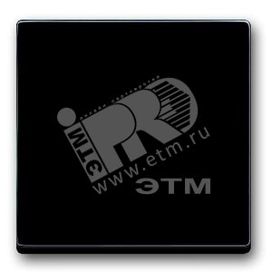 Клавиша для 1-клавишных выключателей/переключателей/кнопок, глухая, Impressivo, антрацит | 1786-81  | 2TKA000541G1 | ABB