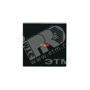 Клавиша для 1-клавишных выключателей/переключателей/кнопок, красная линза, Impressivo, антрацит | 1789-81  | 2TKA000557G1 | ABB