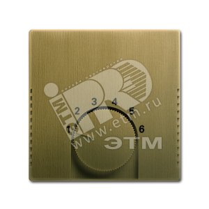 Плата центральная (накладка) для механизма терморегулятора (термостата) 1094 U, 1097 U, серия Династ