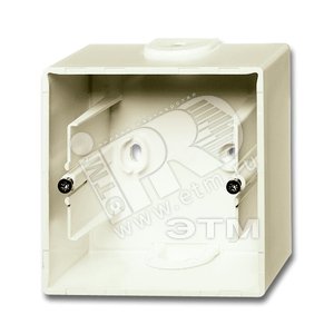 Коробка д/нар. монтажа, 1-пост., серия Basic 55, цвет chalet-white - ABB