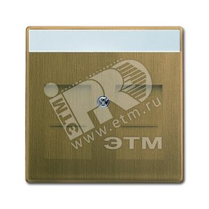 Накладкадля розеток с супп. 1810, 1812, 1814, 1816 и 1818, с полем для надписи, 1816, 1818, серия Династия | 1710-0-4085 | 2CKA001710A4085 | ABB