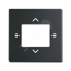 Накладка для сенсора 6108/60-500, чёрный бархат 6108/61-885-500