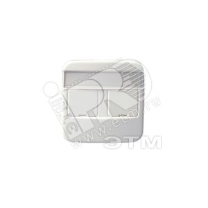 Накладка для 2хRJ45, Jussi, белый | 1819-214  | 2TKA000604G1 | ABB