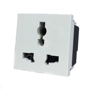 ABB Zenit Механизм розетки универсальной с заземлением (2P+E), 2M, 13А-15A / 127-230В, Zenit шампань | N2239 CV | 2CLA223900N1901 | ABB - ABB