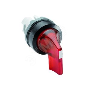 Переключатель M3SS5-21Y (длинная ручка) желтый 3-х позиционный с подсветкой (только корпус) с возвратом в среднее положение | 1SFA611214R2103 | ABB 2