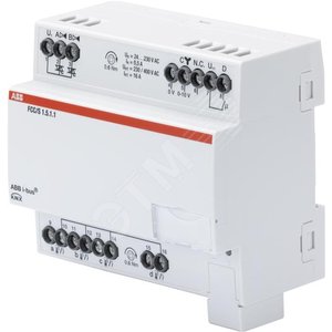 Фанкойл-контроллер, 2xPWM-управление клапанами, управление вентилятором 0-10В FCC/S1.5.1.1 2