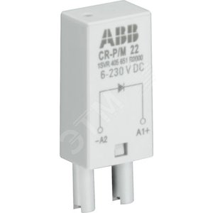 Варистор и светодиод красный CR-P/M-62D 24-60B AC/DC для реле CR-P, CR-M | 1SVR405655R4000 | ABB - фото 2