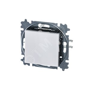 ABB Levit Белый / дымчатый чёрный Переключатель перекрёстный 1-кл. | 3559H-A07445 62W | 2CHH590745A6062 | ABB - фото 2