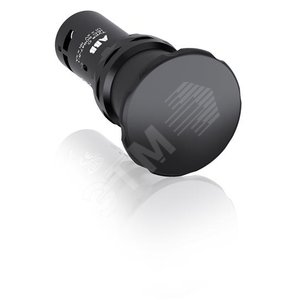 Кнопка CPM3-10B-11 грибовидная черная 2