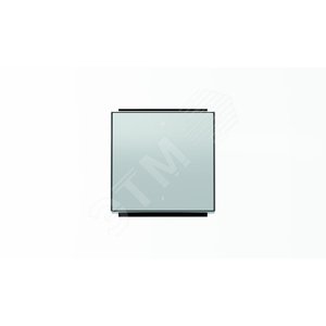 Клавиша для 1-клавишных выключателей/переключателей/кнопок с символом I/O, серия SKY, цвет серебристый алюминий|2CLA850120A1301| ABB 2