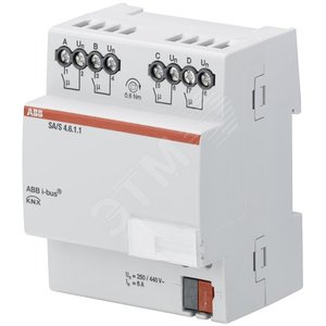 SA/S 4.6.1.1 Бинарный выход 4-канальный, 6А, MRDC | 2CDG110152R0011 | ABB - фото 2