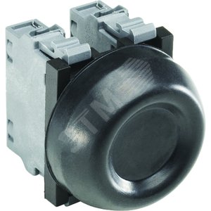 Кнопка KP6-40B черная с резиновым колпачком IP66 с монтажной кол одкой | 1SFA616105R4006 | ABB - фото 2