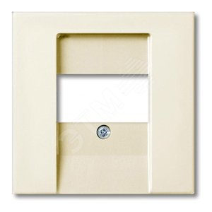 ABB Basic 55 Сл. кость Накладка аудиорозетки и ТЛФ/комп ТАЕ розеток | 1724-0-4279 | 2CKA001724A4279 | ABB - фото 2