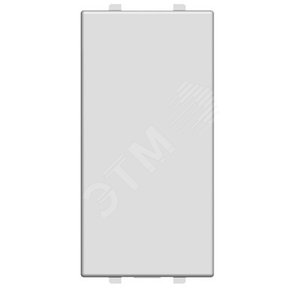 ABB Zenit Серебряный Заглушка (1 мод) | N2100 PL  | 2CLA210000N1301 | ABB - фото 2