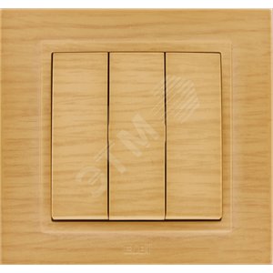 Zena береза выключатель 3кл (500-012700-254)