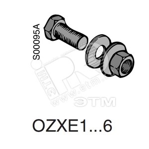 Комплект болтов для клемм OZXE6 (1SCA022008R8460)