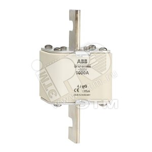Предохранитель OFAF4H800 800A тип gG размер4, до 500В | 1SCA022627R7670 | ABB