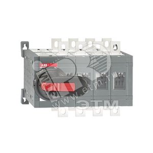 Рубильник реверсивный OT160E04CLP (с ручкой) переключение без разрыва тока | 1SCA108491R1001 | ABB