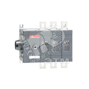 Рубильник с боковым управлением OT160EVS03 (без рукоятки) 160А