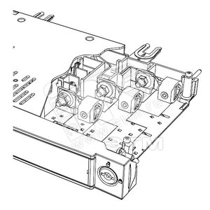 Кабельные зажимы для XR00 10-95мм (набор 3шт) | 1SEP408499R0001 | ABB