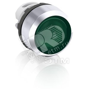 Кнопка MP1-31G зеленая (только корпус) с подсветкой без фиксации|1SFA611100R3102| ABB - ABB