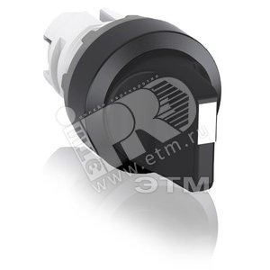 Переключатель M3SSC3-10B черный трехпозиционный с рабочим центральным положением - ABB