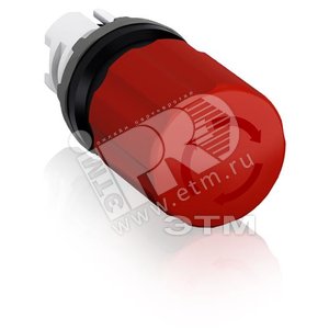 Кнопка MPET3-10R ГРИБОК красная (только корпус) отп. поворачиванием 30мм|1SFA611520R1001| ABB - ABB