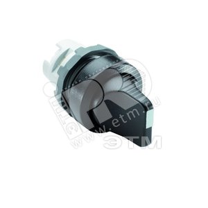 Переключатель M3SS3-20B (кор. ручка) черн.3-х поз(только корпус) с возвратом | 1SFA611212R2006 | ABB