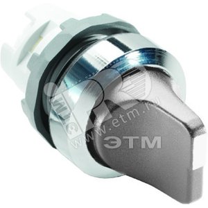 Переключатель M3SS2-20U (короткая ручка) серый 3-х позиционный б ез подсветки с возвратом в среднее положение | 1SFA611211R2007 | ABB