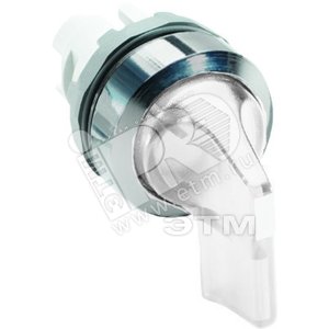 Переключатель M3SS4-21C (длинная ручка) прозрачный 3-х позиционн ый с подсветкой (только корпус) с фиксацией | 1SFA611213R2108 | ABB
