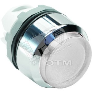 Кнопка MP4-21C прозрачная выступающая (только корпус) с подсветк ой с фиксацией | 1SFA611103R2108 | ABB