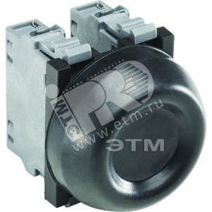 Кнопка KP6-40B черная с резиновым колпачком IP66 с монтажной кол одкой | 1SFA616105R4006 | ABB - ABB