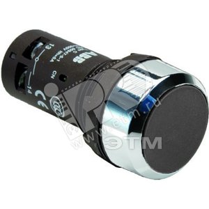 Кнопка CP2-30B-20 черная с фиксацией 2HO | 1SFA619101R3026 | ABB