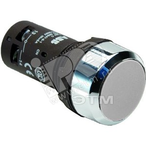 Кнопка СР1-30W-10 белая без фиксации 1НО