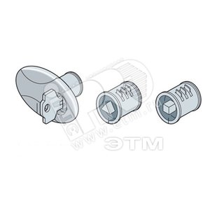 Замок квадратный для шкафа GEMINI | 1SL0339A00 | ABB - ABB