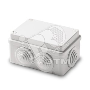 Коробка распаячная герметичная с вводами IP55 100х100х50мм ШхВхГ | 1SL0916A00 | ABB - ABB