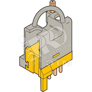 FIDE-1/4-G Разъем для цепей расцепителя (ENT1SNA166898R2300) - ABB