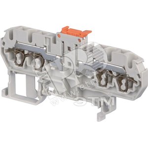 Клемма пружинная D2.5/5.SNB.4L 2.5мм.кв. (0141R0400) - ABB