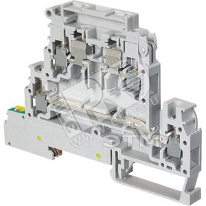 Клемма двухуровневая D4/8.D2.P.SFL с предохранителем (1SNA400271R1500) - ABB