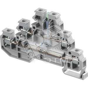 Клемма винтовая D2.5/6.DAL2 2.5мм.кв. с LED - ABB
