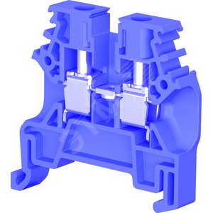 Клемма C2.5/6.N винтовая 2.5 мм.кв. синяя ширина 6мм - ABB