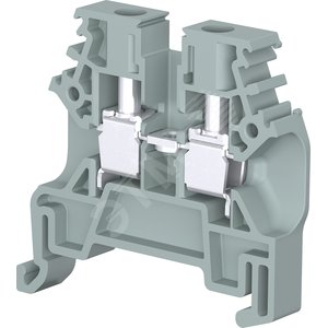 Клемма C4/6 винтовая 4 мм.кв. серая - ABB