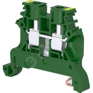 Клемма C2.5/6.P винтовая 2.5 мм.кв. земля ширина 6мм - ABB