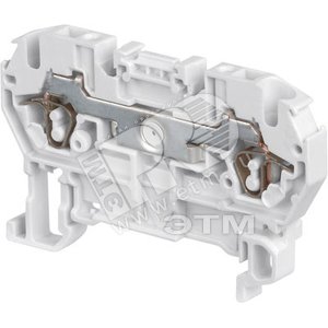 Клемма пружинная 1.5мм.кв. D1.5/4.2L серая (0371R1200) - ABB