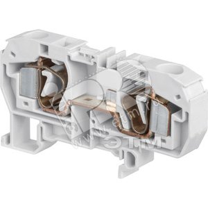 Клемма пружинная D10/10.1.2L 10мм.кв. серая (0301R1500) - ABB