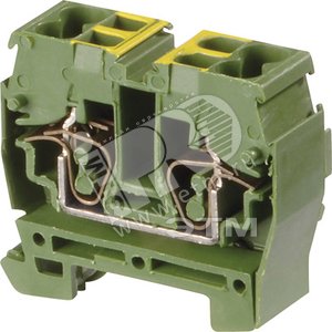 Клемма пружинная DR2.5/10 4L 2.5mм.кв земля (0219R1200) - ABB