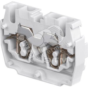 DB2,5/5.2L Клема пруж. 2.5мм.кв. оранж. - ABB